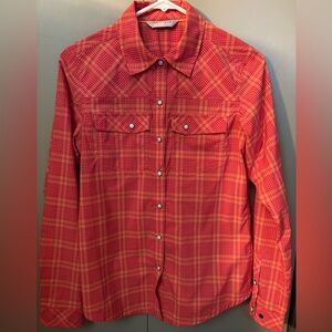 Stio Eddy Plaid Women’s Shirt size small